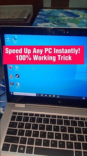 Speed Up Any PC Instantly! 100% Working Trick 💻⚡