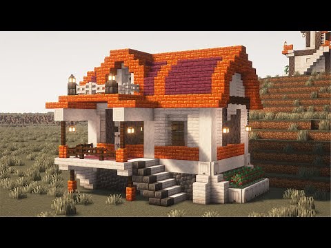 How to build Small Pale Oak House - Minecraft Tutorial