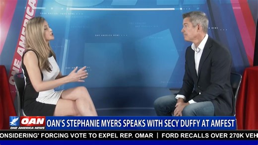 OAN’s Stephanie Myers and U.S. Secretary of Transportation Sean Duffy discuss advanced air mobility. Watch OAN Live here: https://live.oann.com/home.ktv?utm_source=socials&utm_medium=social media&utm_campaign=x | One America News Network