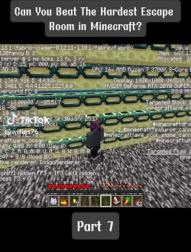 Exploring Warm Ocean Mechanics in Minecraft Escape Room