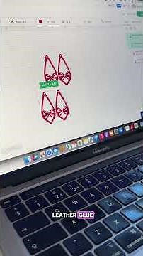 How To Make Faux Leather Earrings On A Cricut