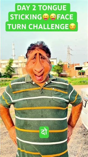 CHALLENGE TONGE STICLING FACE TURN #asia #subscribemychannel #funny #challenge #tonguechallenge