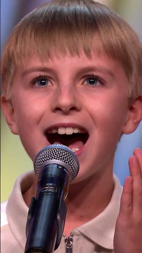 This boy has a future in the West End 🎶 #BGT #BritainsGotTalent #Wicked