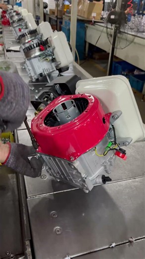 Streamlined Power Equipment Manufacturing 🏭 BISON Engine Assembly Line in Action #Assembly #DIY #OEM