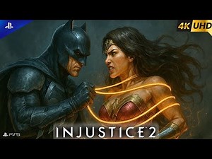 Batman Captures Wonder Woman – Injustice 2 | 4K Ultra HD 60FPS Gameplay (No Commentary)