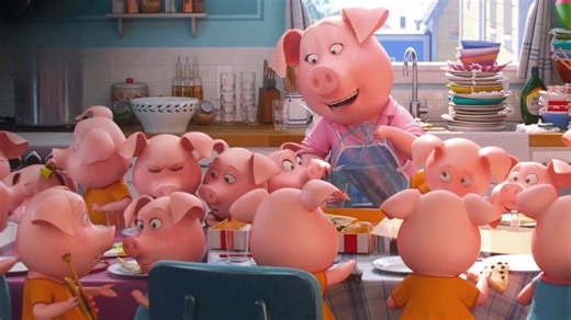 The cast shines in opening musical montage | Sing