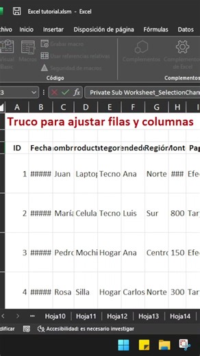 Excel se ajusta SOLO 🤯 (sin tocar nada)