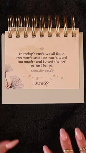 ASMR Daily Mindfulness Quote June 29 🎧 soft spoken #dailyshorts #mindfulness