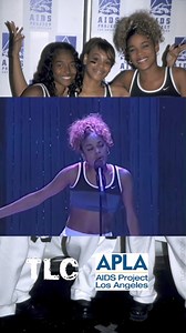 TLC performing "Waterfalls" Live for the APLA Health fundraiser in 1996! The performance was one of their final performances and group appearances during the 'CrazySexyCool' era! Props to @jeffreyhowardschwarz for sharing this footage. Check out the other legendary performances from the APLA events on his YouTube channel! 🌈❤️ https://youtube.com/@automatpictures?si=i62PaDogSGFDadP3 | TLC Army