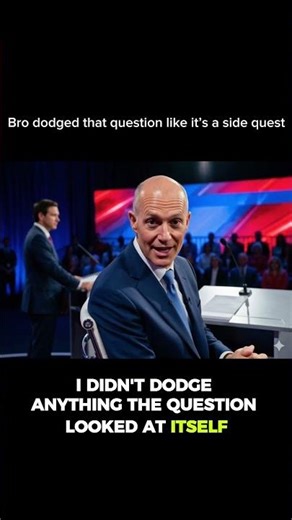 Politician Dodges Question Like a Pro | Debate Parody Short