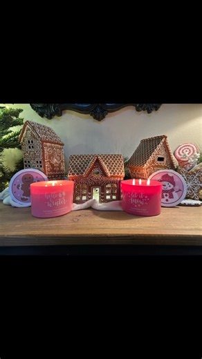 Le Chandelle on Instagram: "Is pink in your Christmas decor?! It can be @beallsstores @lechandellecandles “Holiday Marshmallow” “Sunshine Love” #lechandelle #lechandellecandles #candles #soywaxcandles #bealls #beallsfinds #christmas #christmascandles #pinkchristmas"