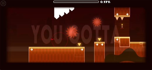 🗣:Keep Pushing on🔥🔥🔥#gd #geometrydash