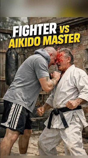 Aikido vs Street Fighter – Who Wins? #boxing #viralvideo #selfdefense
