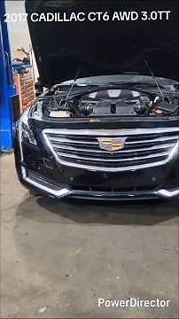 2017 CADILLAC CT6 AWD 3.0TT TRANSMISSION REPLACE I was having problems shifting from 1st to 2nd gear