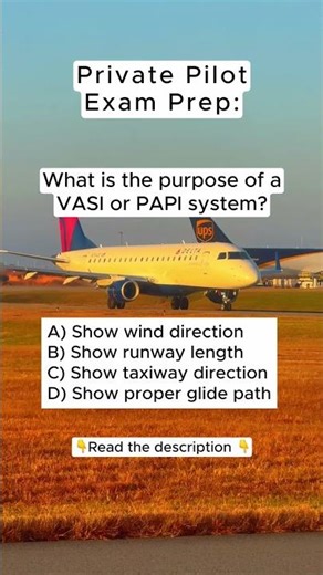 VASI vs PAPI Explained for Student Pilots | PPL Exam Prep