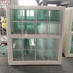 [Hot Item] Customized Factory Price Double Hung Vinyl Windows UPVC Windows Single Hung Window