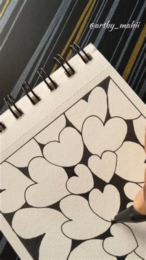 Easy Doodle Art Tutorial #doodle #doodleart #easy #drawing #art #zentangle #zen
