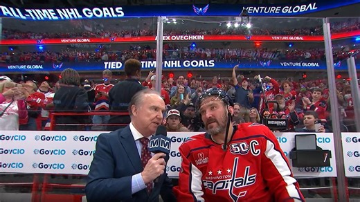 Ovechkin's postgame interview
