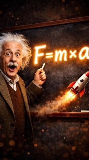 What is Force? Einstein Explains Simply ⚡#shorts #knowledge #trending #science #youtubeshorts