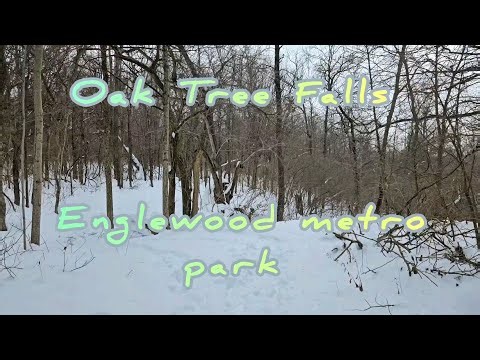 Englewood Metro Park hike to Oak Tree Falls Ohio