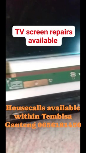 Screen repairs available in Tembisa Gauteng 0656181450. Note: I dont fix cracked screen TVs #screenproblem #nopictures #blankscreen | Tv-plasma-Led repairs n sells | Facebook