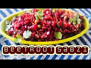 Beetroot sabzi || How to make beetroot sabzi recipe