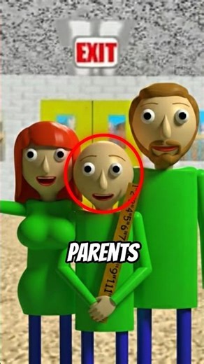 Where are Baldi’s parents in Baldi’s Basics? #shorts #baldisbasic