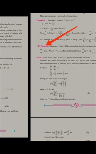 HSC 2026 Maths 2 Differentiation Most important Theorems