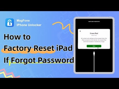 How to Factory Reset iPad If Forgot Password