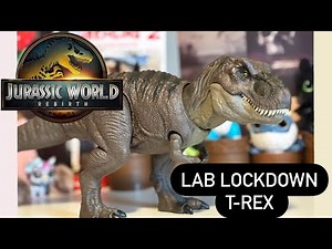 NEW! Jurassic World Rebirth Lab Lockdown T-Rex unboxing and review!