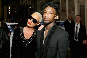 21 Savage Cut Amber Rose Off After She Allegedly Cheated With His Friend