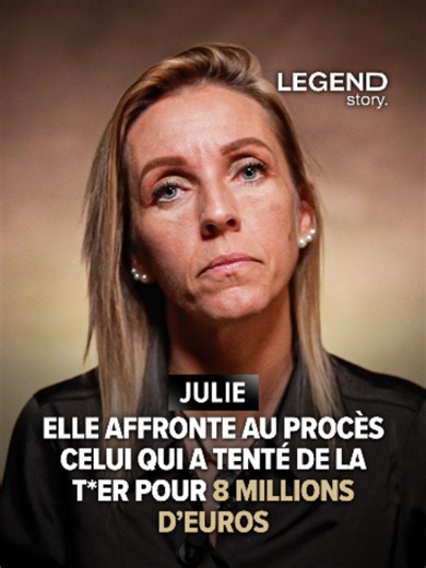 Elle affronte au procès celui qui a tenté de la t*er pour 8 millions d’euros Disponible sur YouTube et en podcast sur toutes les plateformes 🎬 #legend #legendmedia