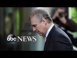 Prince Andrew steps back from public duties l ABC News