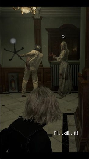 Resident Evil Requiem The Butcher,Selena & Chunk Vs Blind Zombie/ One Shot Kill🥶#shorts