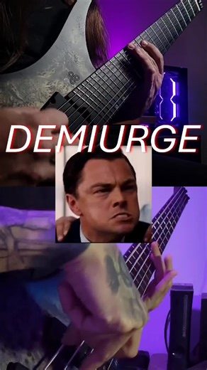 Meshuggah asked so here it is again. Our Meshuggah Demiurge cover. @Andrea Sposetti #iammeshuggah #meshuggah #djent #8string #metal