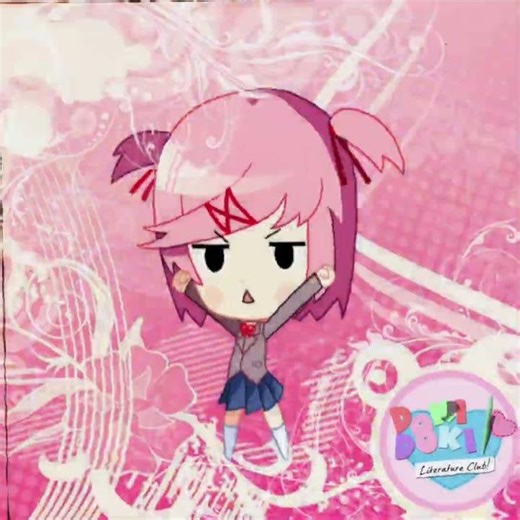 Chibi DDLC (Super M.T.B) | #dokidokiliteratureclub #danganronpa #scary #cute