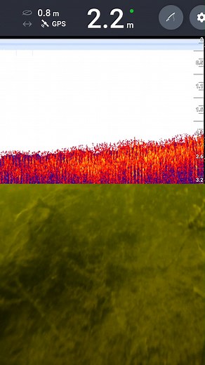 Deeper Sonar VS Reality: lakebed vegetation Underfishing #DeeperSonar #SonarReadings | Deeper