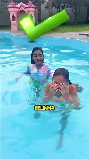 POOL CHALLENGE! (PART 1) #shortsyoutube #shortsnobrasil