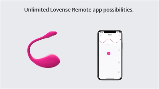Lovense Lush 2 App Controlled Rechargeable G-Spot Vibrating Egg | Secrets Shop UK