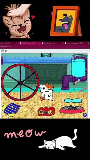 Escape boredom with a Dream Virtual Pet Creation! #scratch #creativecoding #pets #virtualpets #code