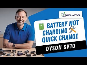 How to fix 🔋battery not charging on Dyson SV10 vacuum? 🛠️ Step-by-step battery replacement