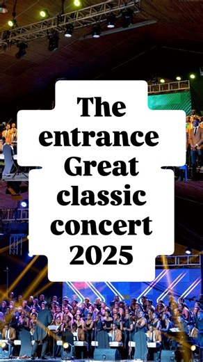 chorale saint paul kicukiro on Instagram: "THE ENTRANCE🎵🎵🎵🎵 GREAT CLASSIC CONCERT #GCC2025"