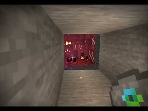 minecraft house tour with immersive portals mod