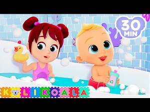 Take a Bath 🛀🏼 and more Nursery Rhymes | KOLI KOALA | Kids Songs
