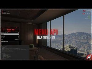 [ESX/QB/STANDALONE] HEX MENU API (FiveM)