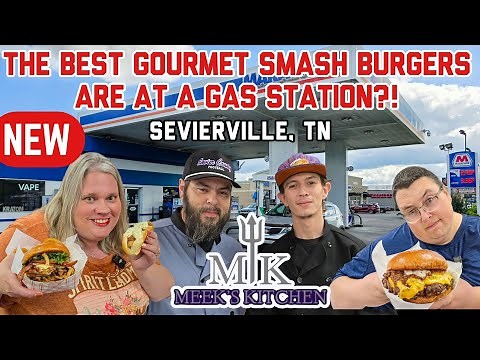 NEW! The Best Burger Ever?! Meeks Kitchen in Sevierville! Local and Family Owned!