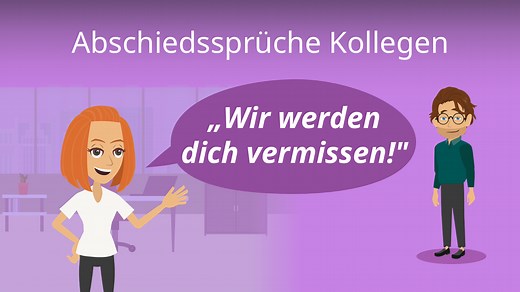 85 Abschiedssprüche für Kollegen • von lustig bis herzlich