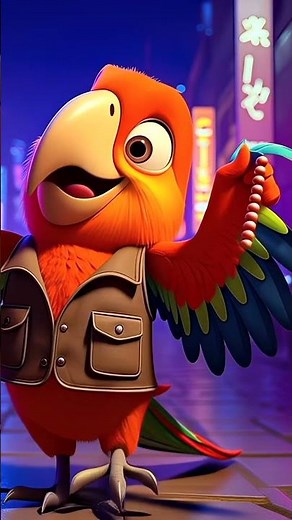 Superinia - Ο Πετρής ο Παπαγάλος 🦜✨ | Παιδικό Τραγούδι για Περιπέτειες και Αγάπη | Μέρος 1ο #Shorts