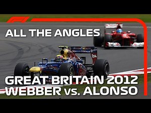 Webber And Alonso Duel At Silverstone | All The Angles | 2012 British Grand Prix