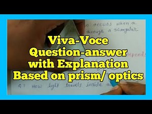 viva vice question-answer for prism with explanation ||physics /optics//class 12,11,10,9